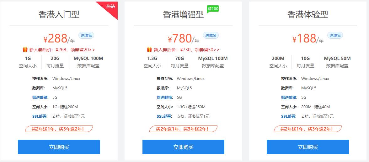 西部数码香港便宜vps
