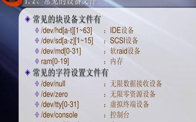 linux字符设备和块设备,块设备文件和字符设备文件 linux字符设备和块设备,块设备文件和字符设备文件