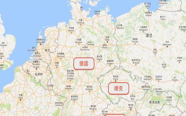 自驾去德国路线 自驾去德国路线