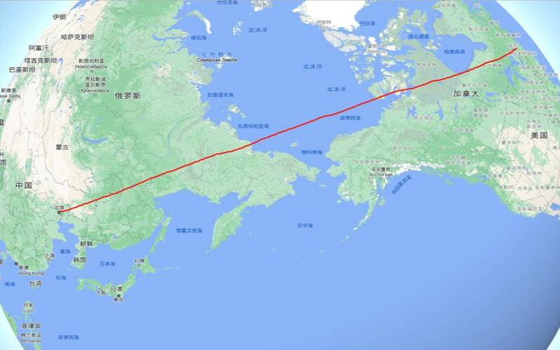 cn2gia线路的vps,中国和美国最近距离 cn2gia线路的vps,中国和美国最近距离
