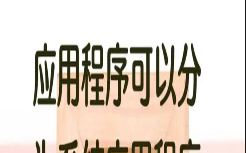 什么是虚拟应用程序（什么属于应用软件）