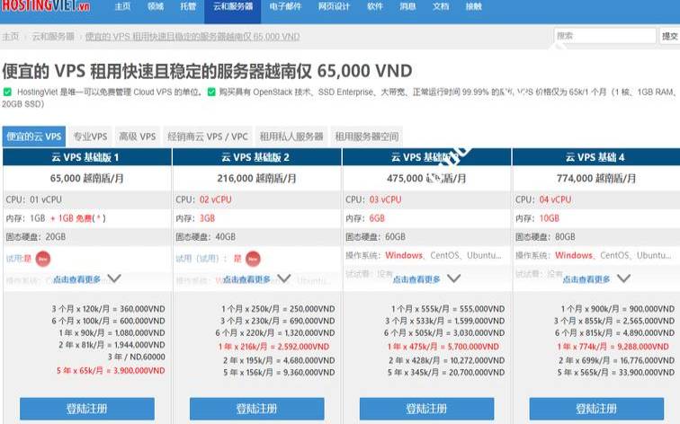 HostingViet全场VPS和托管服务5折,稳定海外vps推荐 HostingViet全场VPS和托管服务5折,稳定海外vps推荐