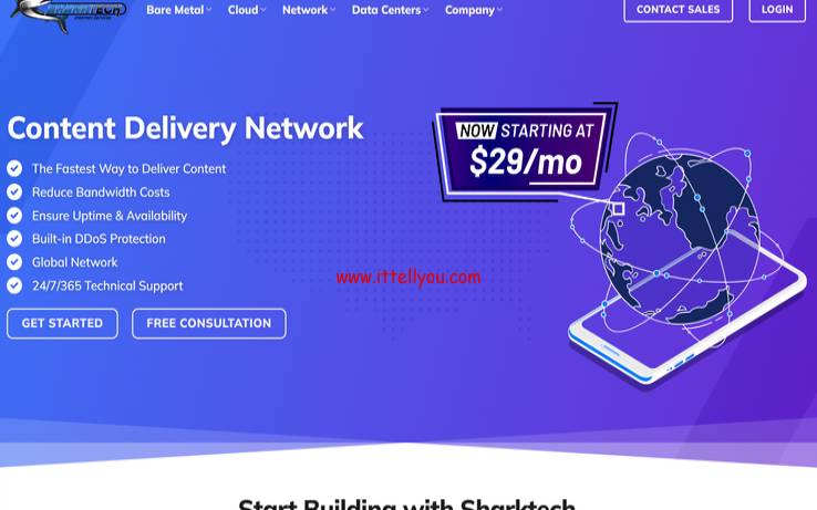 SharkTech全场云产品5折,10G带宽服务器$349/月60G防御/不限流量 SharkTech全场云产品5折,10G带宽服务器$349/月60G防御/不限流量