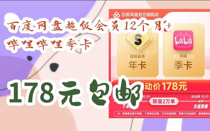 百度网盘双11（双11百度网盘价格）
