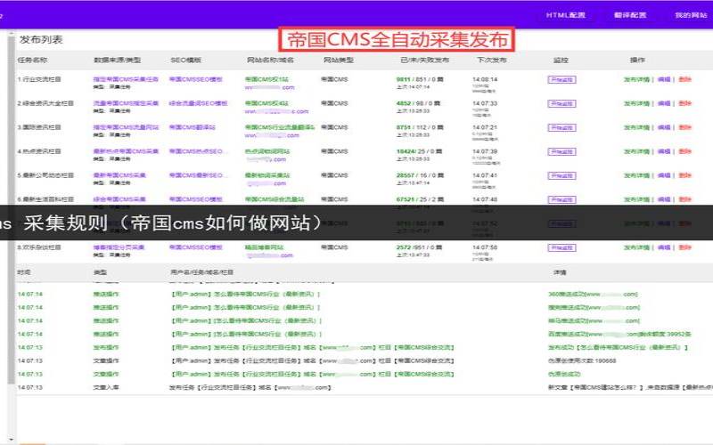 帝国CMS7,帝国cms采集视频教程 帝国CMS7,帝国cms采集视频教程