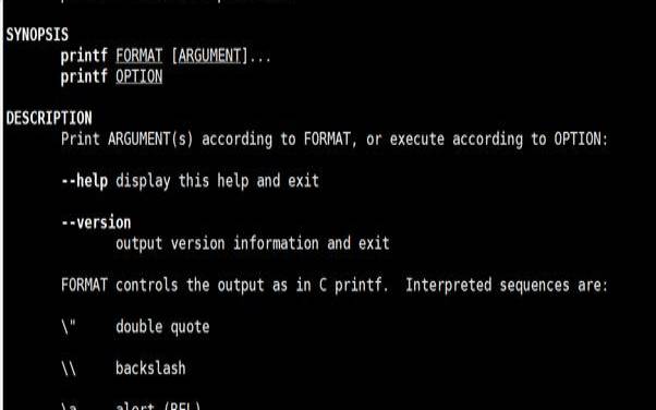 Linuxman命令（linux中man命令的使用）