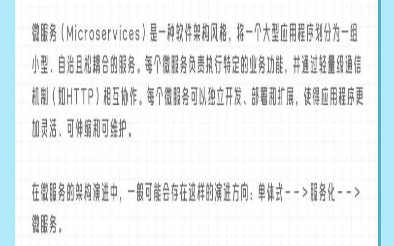 什么是微服务（什么是微服务项目）