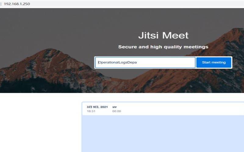 记录在Ubuntu2004环境中部署Jitsi（Meet免费开源视频会议系统）