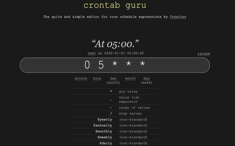 精准设置Crontab定时任务时刻在线工具（cron定时任务时间设置）
