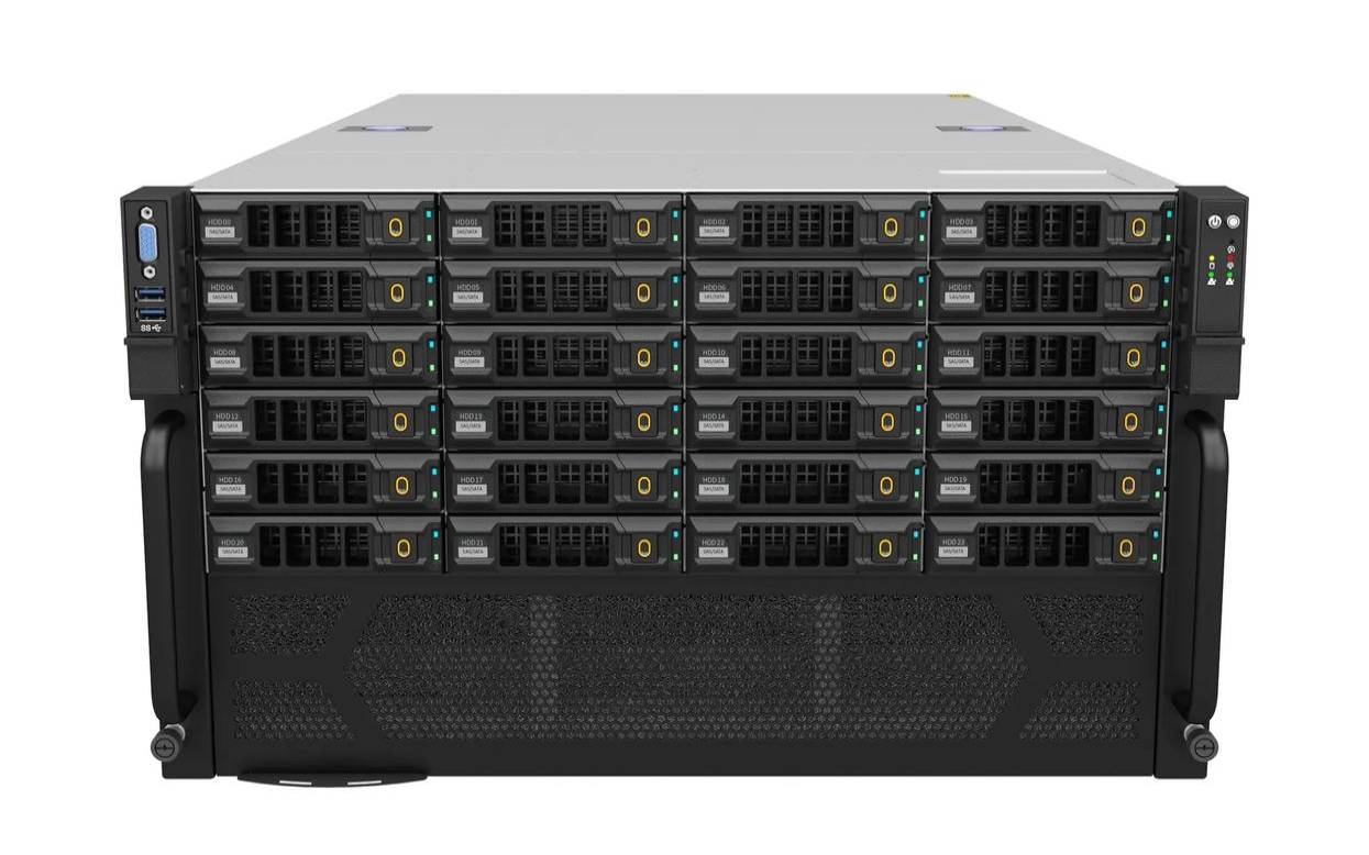 48T存储服务器多少瓦（24盘位存储服务器功率）