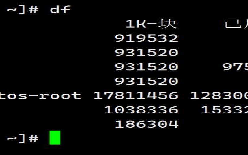 Linux查看磁盘空间的常用命令（linux查看磁盘总空间）