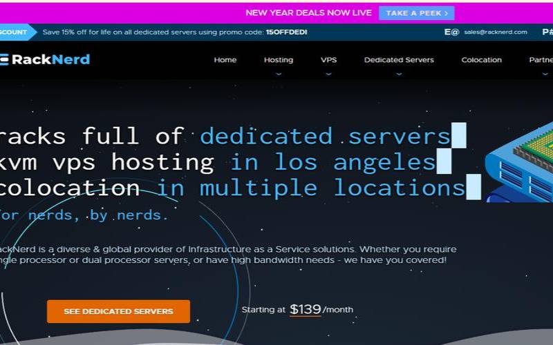 racknerd（compton洛杉矶）