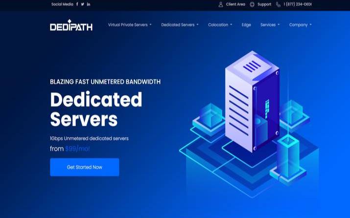 DediPath美国高防不限流量服务器终身七折（美国无限流量vps）