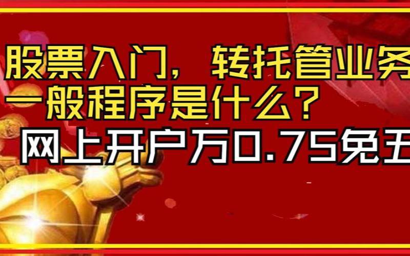 像专业人士一样转移托管的分步指南（转托管的流程）