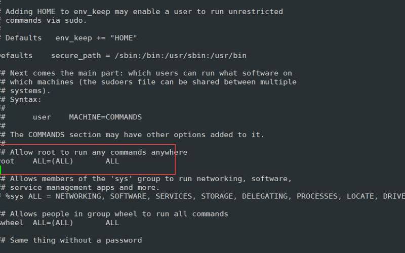 linuxsudo命令的知识点有哪些（linuxsudo命令作用）
