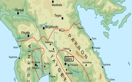 斯巴达雅典地图
