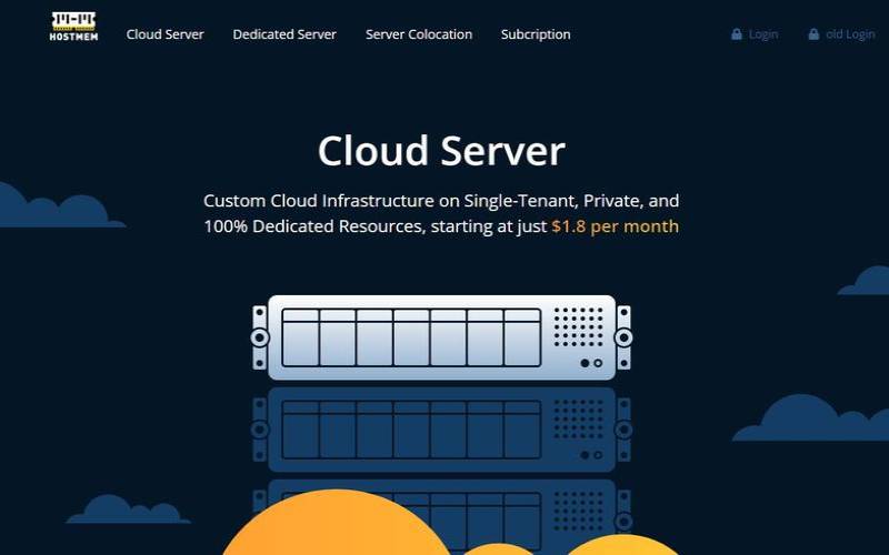 HostXen海外云服务器不超售、不限流量（hostmem服务器）