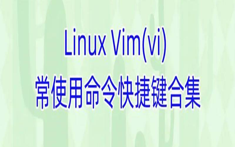 Linuxvi命令如何使用（linuxvi命令是什么）