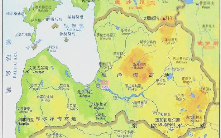 欧洲拉脱维亚国家