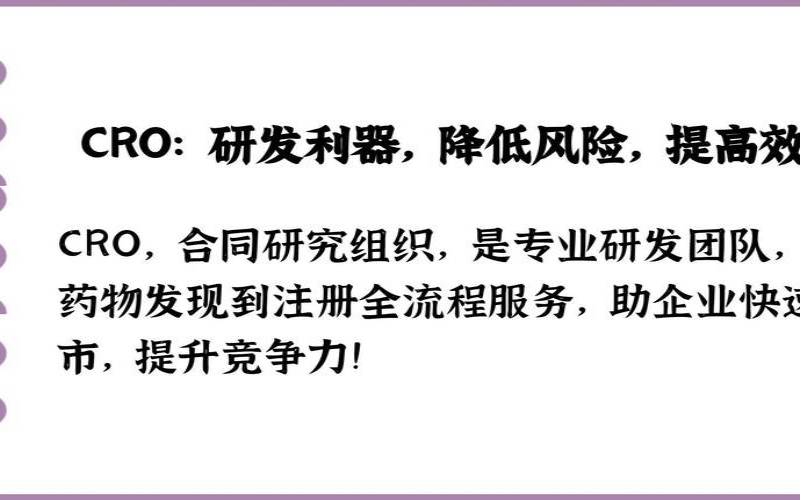 什么是CRO（cro概念是什么意思）