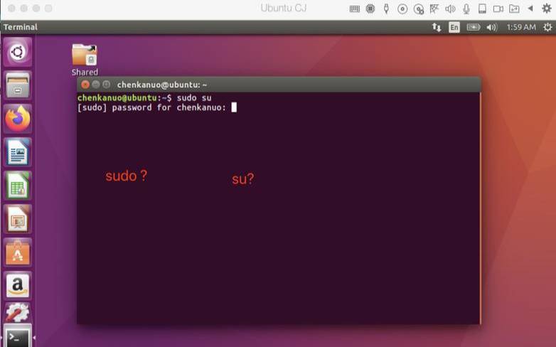 linuxsudo和su区别