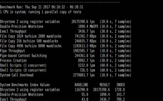 记录linode（vps性能测试脚本）