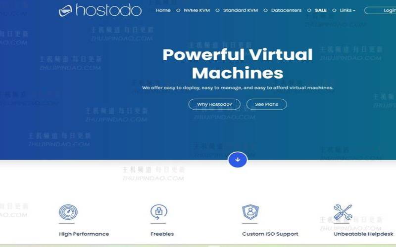 Hostodo拉斯维加斯vps补货（85折,NVMe硬盘高IO,支付宝,$17／年起,终身送DirectAdmin授权）