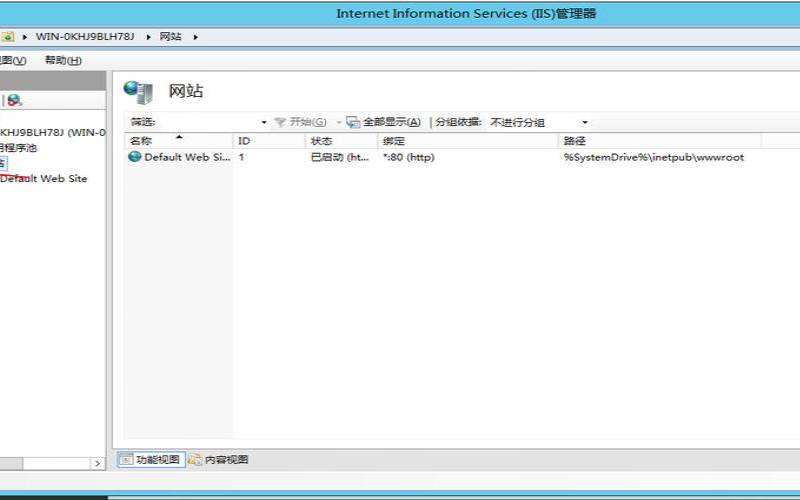 windowsserver（server2012ftp服务器搭建）