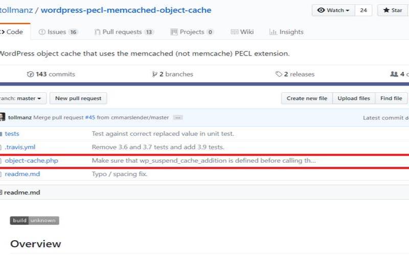 wordpress安装memcached