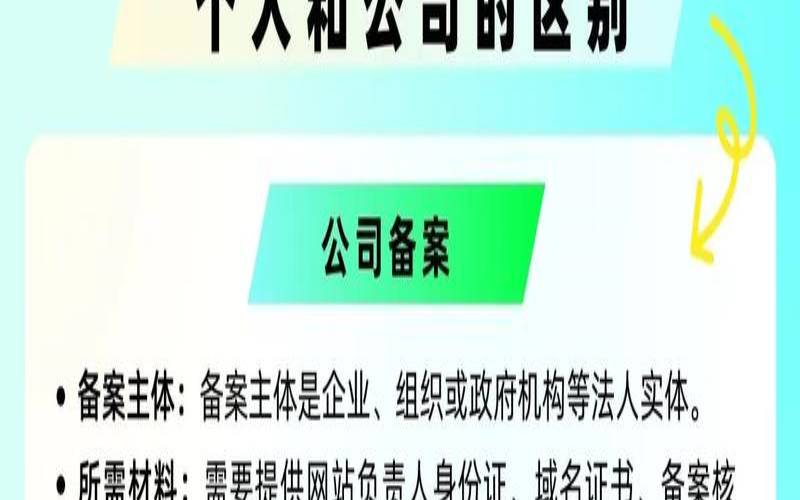 域名注册企业和个人的区别（域名个人的好还是公司的好）