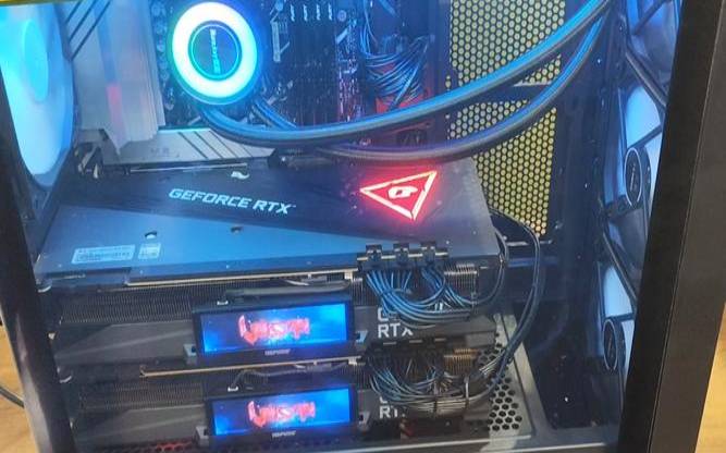 一台主机装两块3090显卡行不行（两张3090显卡有用吗）