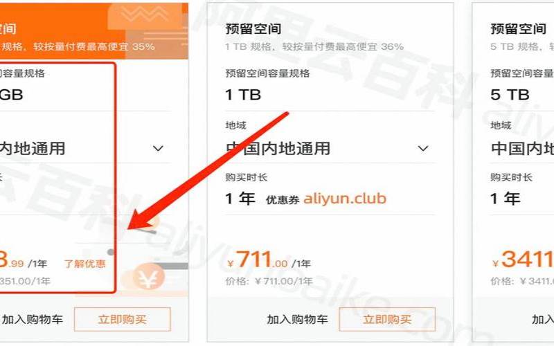阿里云对象存储OSS计费价格表（阿里云对象存储oss收费）