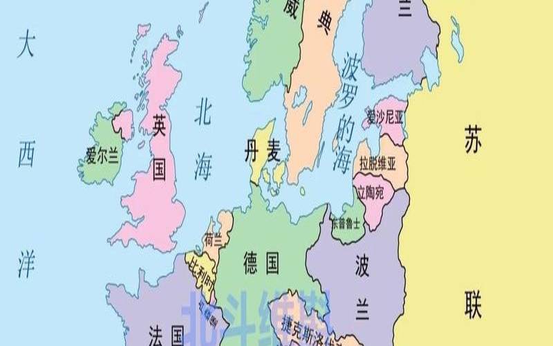 欧洲地图是如何形成的（欧洲的地图什么）