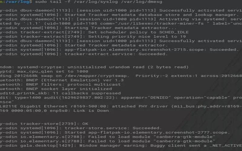 linux监控日志文件